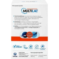 Synbiotikum magensaftresistent Kapseln, 3X30 St^Multilac Discount
