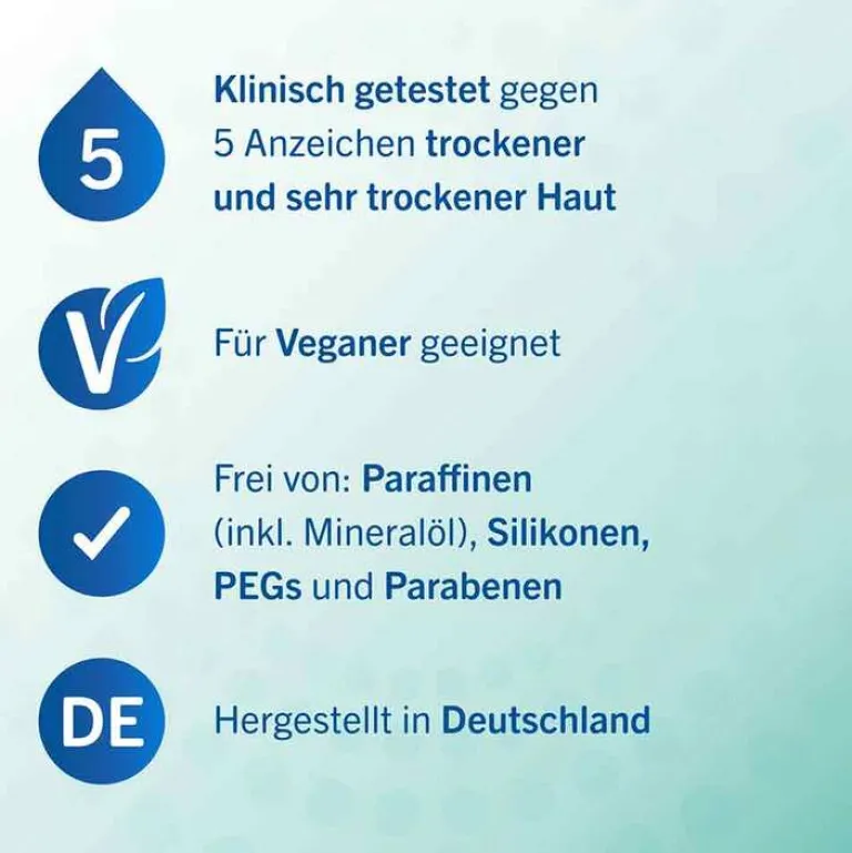 Multilind Dermacare Hydro Intensiv Repair Feuchtigkeits-Creme , 150 ml- Trockene & Sensible Haut