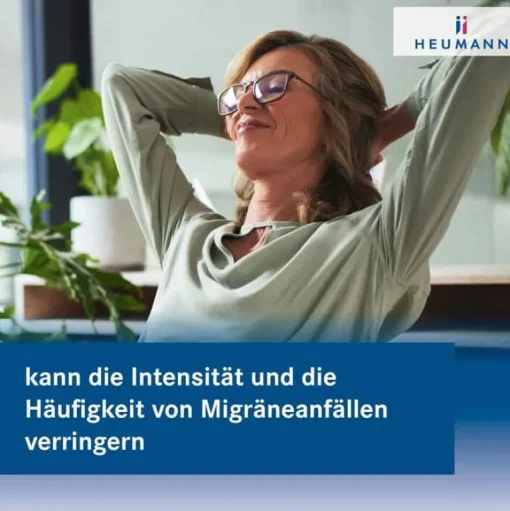 Heumann Migräne Tabletten-Mutterkraut 200 mg Filmtabletten, 90 St