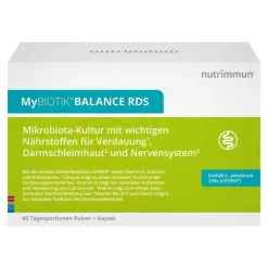 Mybiotik Bakterienkulturen-Balance Rds 40x2 g Pulver+40 Kapseln, 1 P