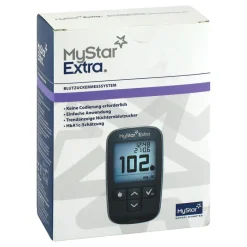 MyStar Blutzuckermessgerät-Extra Blutzuckermessgerät Set mg / dl, 1 St