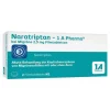 1A Pharma Naratriptan bei Migräne 2,5 mg Filmtabletten, 2 St- Migräne Tabletten