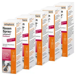 Nasenspray Panthenol, 5x20 ml^Ratiopharm Clearance