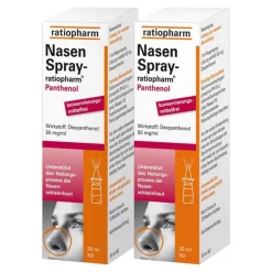Ratiopharm Nasenspray Panthenol, 2x20 ml-Kinder Nasenspray Kinder
