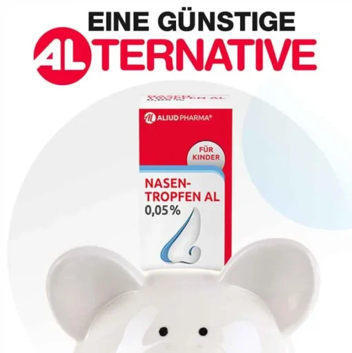 Aliud Pharma Nasentropfen Für Kinder|Nasentropfen-NASENTROPFEN AL 0,05 %, 10 ml
