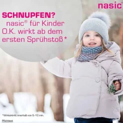 Nasic für Kinder O.K. Nasenspray ohne Konservierungsstoffe, 10 ml-Kinder Nasenspray Kinder