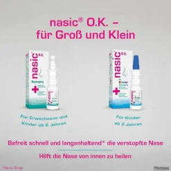 Nasic für Kinder O.K. Nasenspray ohne Konservierungsstoffe, 10 ml-Kinder Nasenspray Kinder