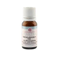 Natrium chloratum D 30 Globuli, 10 g- N