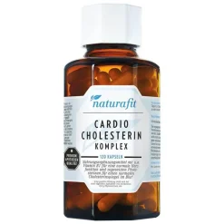 Naturafit Cholesterin-Cardio Cholesterin Komplex Kapseln, 120 St