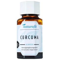 Naturafit Curcuma Kapseln, 60 St- Kurkuma Kapseln