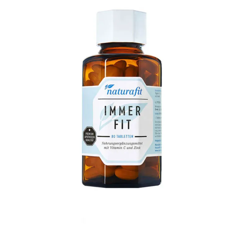 Naturafit Immerfit Lutschtabletten, 80 St- Zink|Vitamin C (Ascorbinsäure)