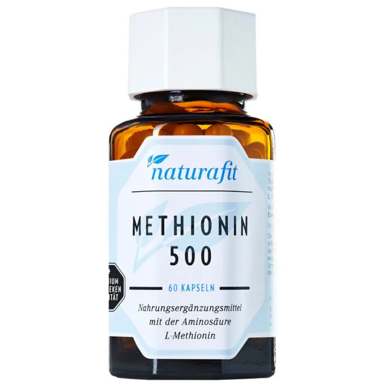 Methionin 500 Kapseln, 60 St^Naturafit Clearance
