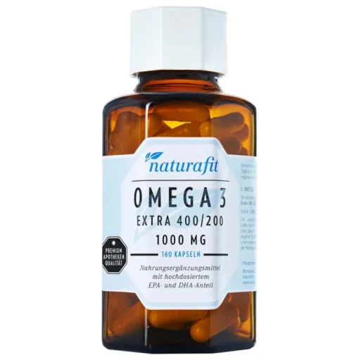 Omega 3 extra 400 / 200 Kapseln, 160 St^Naturafit