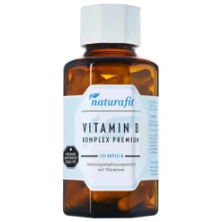 Naturafit Vitamin B Komplex Premium Kapseln, 120 St- Vitamin B Komplex