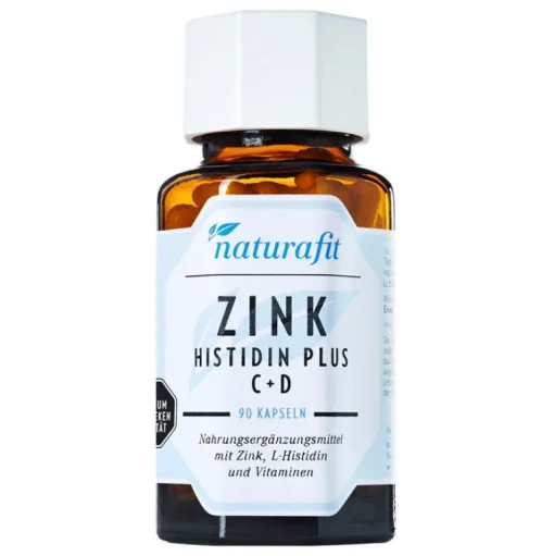 Zink Histidin plus C + D Kapseln, 90 St^Naturafit Sale