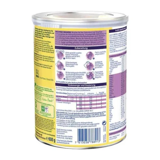 Nestle Beba Babymilch-Expert HA 2 Pulver, 800 g