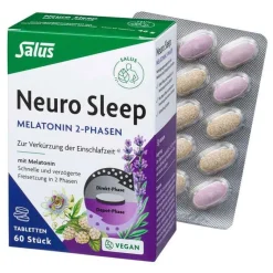 Neuro Sleep Melatonin 2-Phasen Tabletten , 60 St^Salus Hot