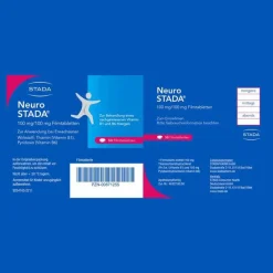 Stada Neuro ® Filmtabletten, 50 St- Vitamin B6 (Pyridoxin)|Vitamin B1 (Thiamin)