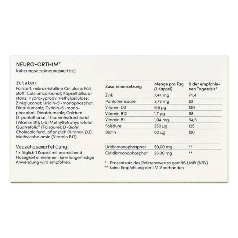Kapseln, 40 St^Neuro-Orthim Clearance