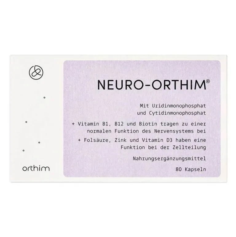 Neuro-Orthim Kapseln, 80 St- Hirnleistung & Nerven