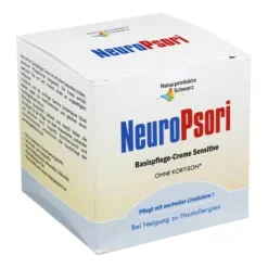 Naturprodukte Schwarz Neuropsori Basispflege Sensitive Creme, 100 ml- Trockene & Sensible Haut