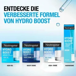 Neutrogena Hydro Boost belebendes Augen Creme Gel, 15 ml- Augenpflege