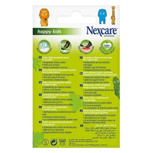 happy kids Pflasterstrips Tiere 2 Größen, 20 St^Nexcare Sale