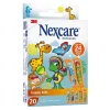 Nexcare Kinderpflaster-Happy Kids 19x72 mm Pflasterstrips, 20 St
