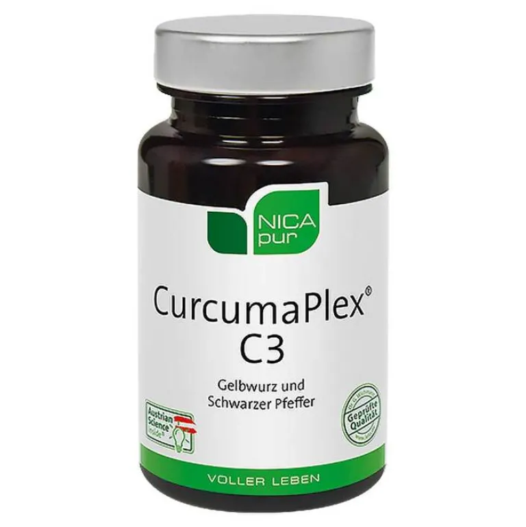 Nicapur Curcumaplex C3 Kapseln, 60 St- Kurkuma Kapseln