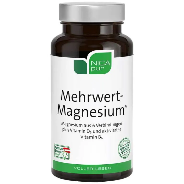 Mehrwert-Magnesium Kapseln, 60 St^Nicapur Best