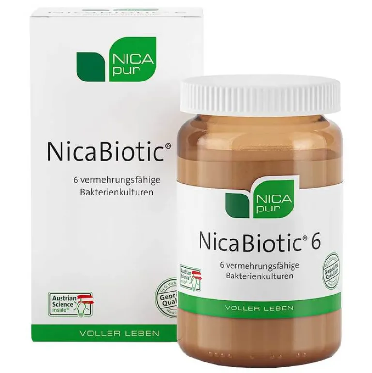Nicapur Bakterienkulturen-NicaBiotic 6 Pulver, 60 g