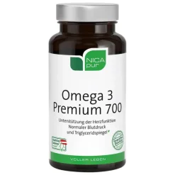 Nicapur Omega 3 Kapseln-Omega 3 Premium 700 Kapseln, 60 St