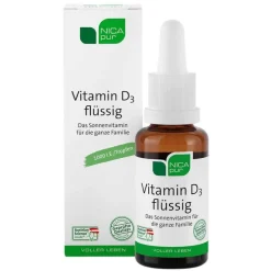 Nicapur Vitamin D3 flüssig, 25 ml- Vitamin D (Colecalciferol)