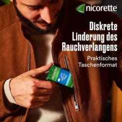 Nicorette freshmint 2 mg Lutschtabletten gepresst, 80 St- Nikotin Lutschtabletten