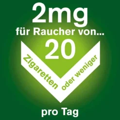 Kaugummi freshmint, 2 mg Nikotin, 210 St^Nicorette Discount