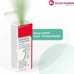 NICOTIN AL 1mg/Sprühstoß Spray, 1 St^Aliud Pharma Online