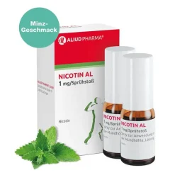 Aliud Pharma Nikotinspray Und Inhaler-NICOTIN AL 1mg/Sprühstoß Spray, 2 St