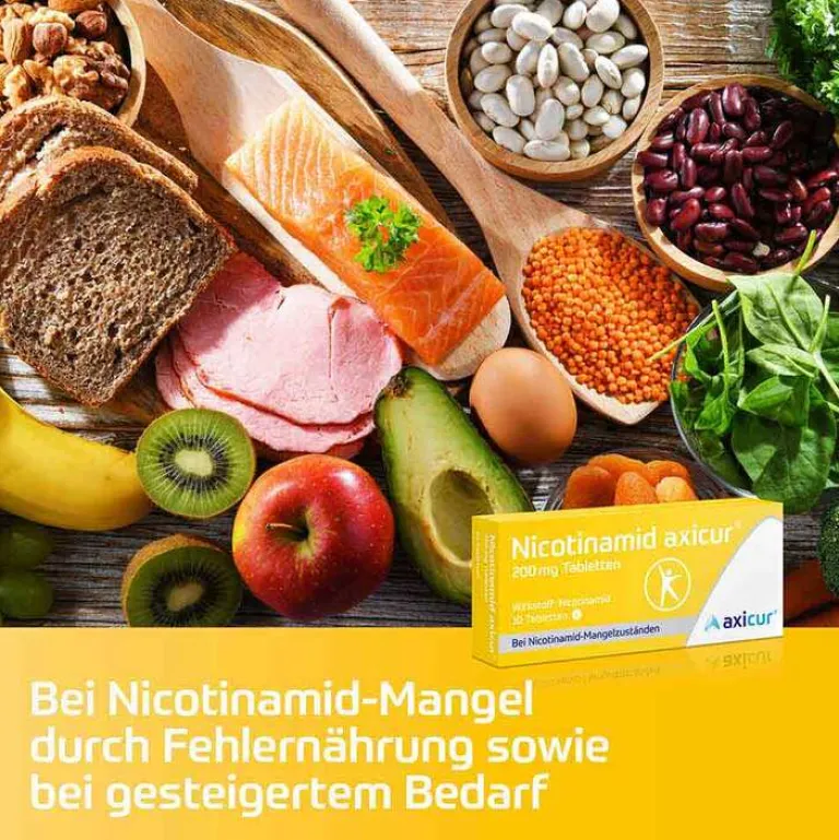 Nicotinamid ® 200 mg Tabletten, 100 St^axicur Best