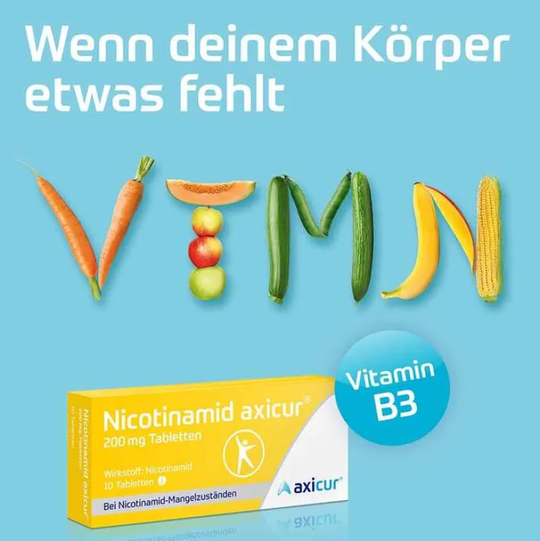 Nicotinamid ® 200 mg Tabletten, 100 St^axicur Best