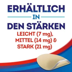 21 mg / 24-Stunden-Nikotinpflaster, Pflasterstärke Stark (1), 7 St^Nicotinell Discount