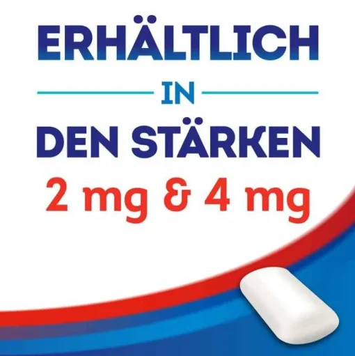 Nicotinell Nikotinkaugummi-Kaugummi 4 mg Cool Mint (Minz-Geschmack), 24 St