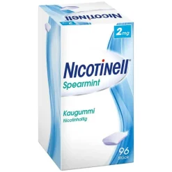 Nicotinell Nikotinkaugummi-Kaugummi 2 mg Spearmint, 96 St