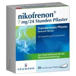 Nikofrenon Nikotinpflaster-7 mg/24 Stunden Pflaster, 28 St