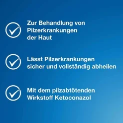 Nizoral ® 2 % Creme, 30 g- Hautpilz Creme|Fußpilz Creme