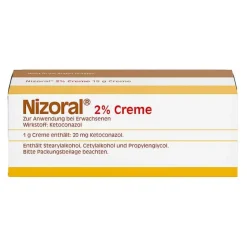 Nizoral Hautpilz Creme|Fußpilz Creme-® 2 % Creme, 15 g