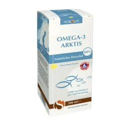 Norsan Omega 3 Kapseln-Omega-3 Arktis flüssig, 200 ml