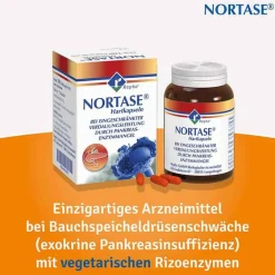 Kapseln vegetarische Verdauungsenzyme, 50 St^Nortase Discount