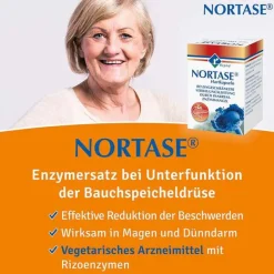 Kapseln vegetarische Verdauungsenzyme, 50 St^Nortase Discount