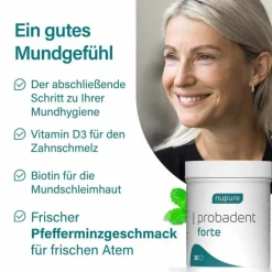probadent forte 3 Bakterien Kulturen 5 Mrd. KBE Lutschtabletten, 30 St^Nupure Sale