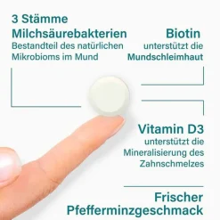 Nupure probadent forte 3 Bakterien Kulturen 5 Mrd. KBE Lutschtabletten, 90 St- Bakterienkulturen